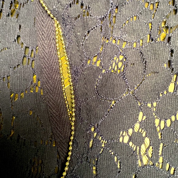 Eyeshadow Sexy and Sassy Sheer Dressy Tank Top Size M - Picture 5 of 8